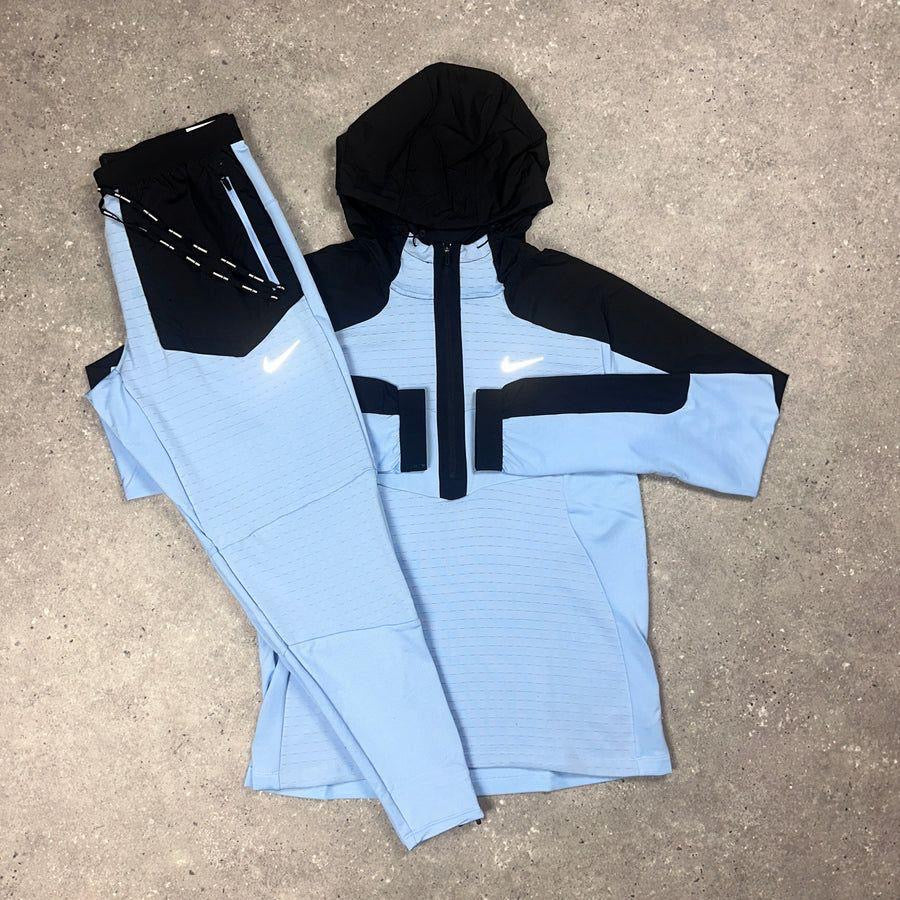 Nike Baby Blue Phenom 1/2 Zip Tracksuit