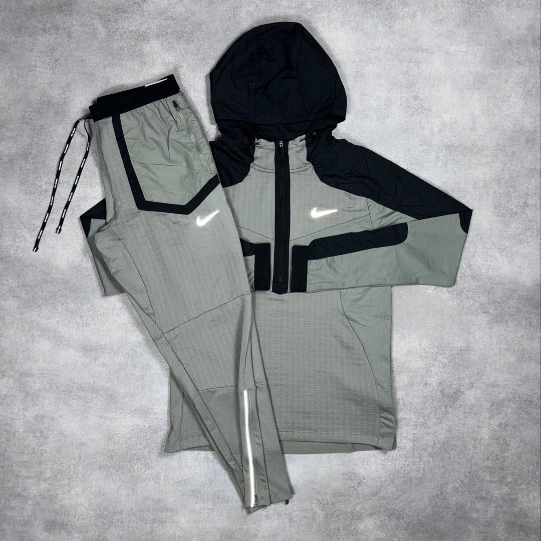 Nike Beige Phenom 1/2 Zip Tracksuit