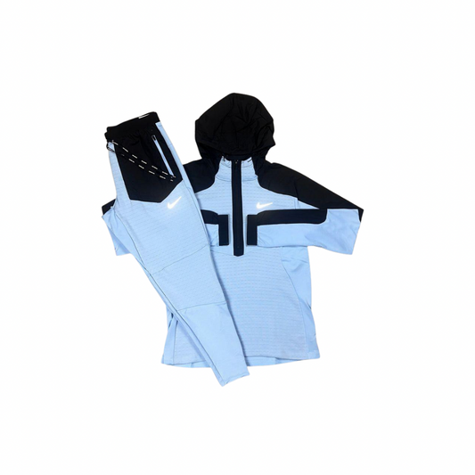 Nike Baby Blue Phenom 1/2 Zip Tracksuit