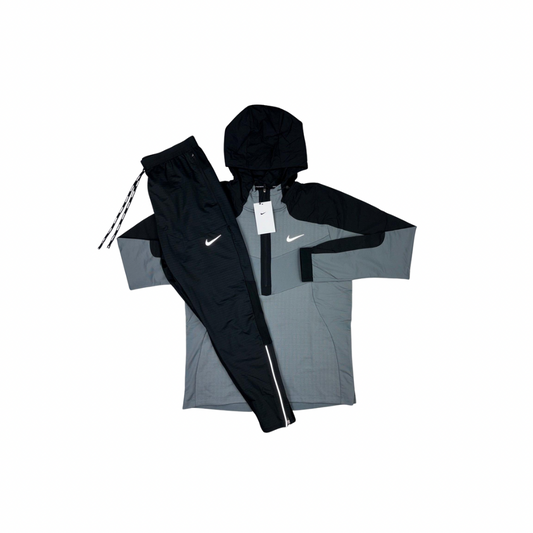 Nike Grey Performance Phenom 1/2 Zip Tracksuit