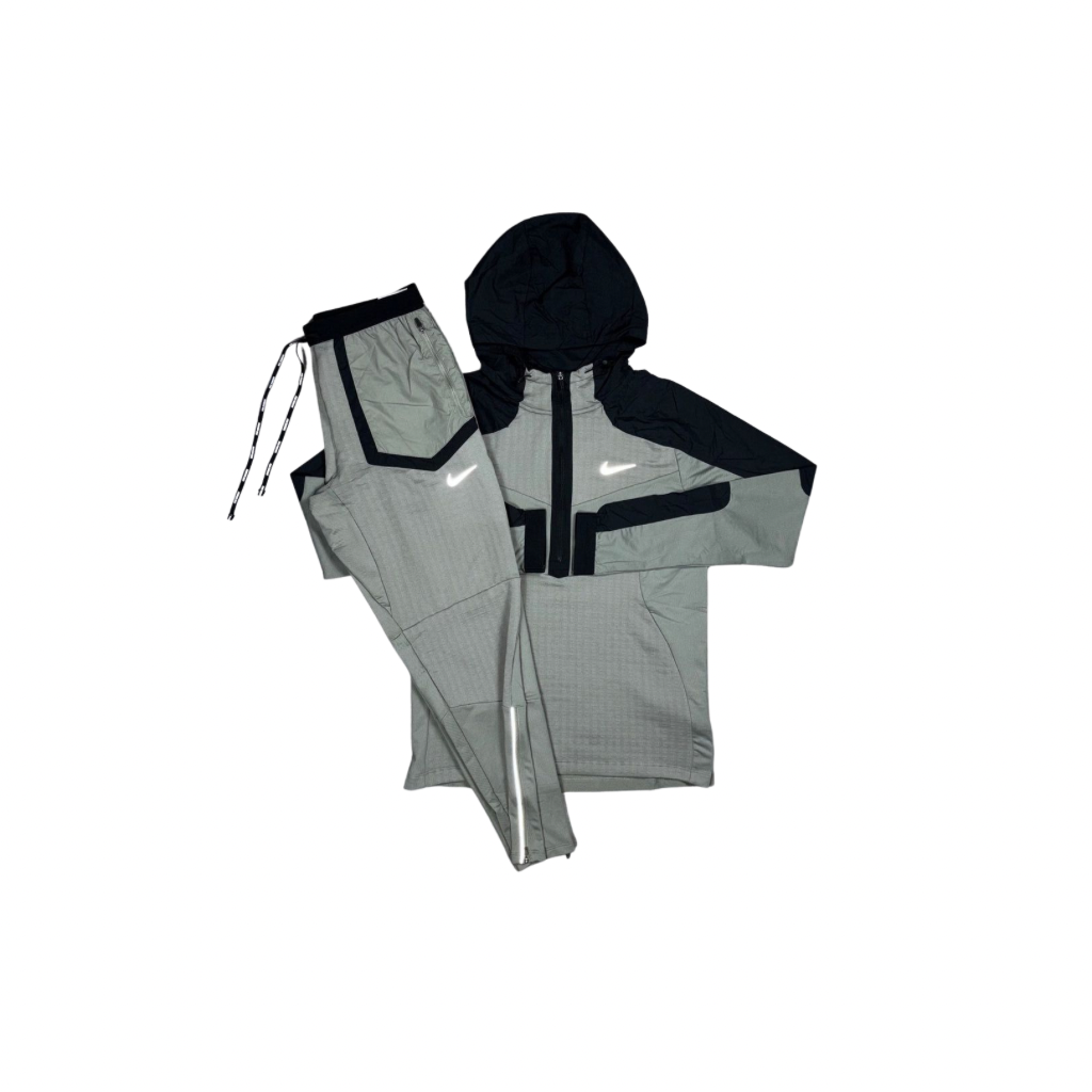 Nike Beige Phenom 1/2 Zip Tracksuit