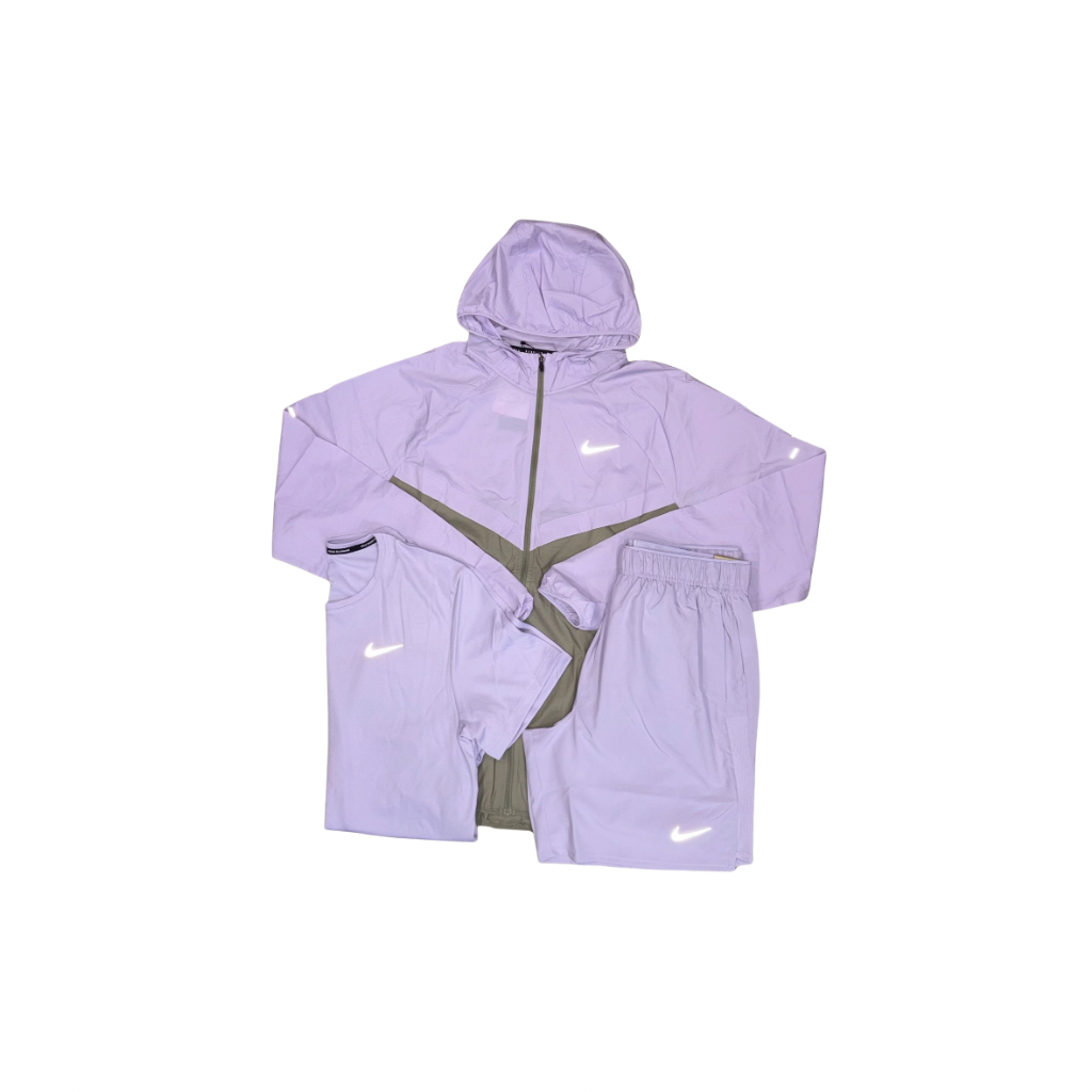 Nike Lilac Stride Trio Set